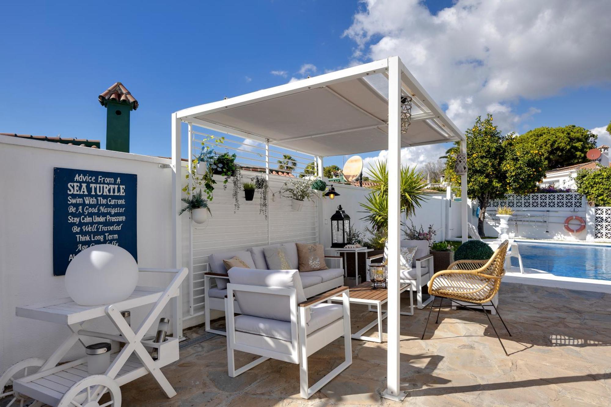 Villa Casacara Marbella Beachside Costabella -Spain Екстер'єр фото