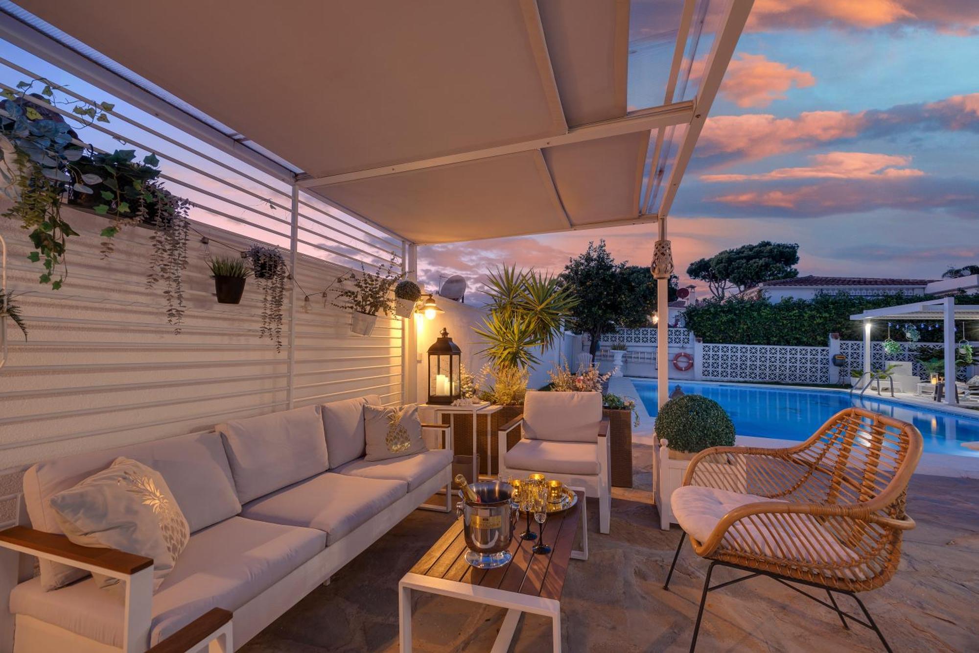 Villa Casacara Marbella Beachside Costabella -Spain Екстер'єр фото