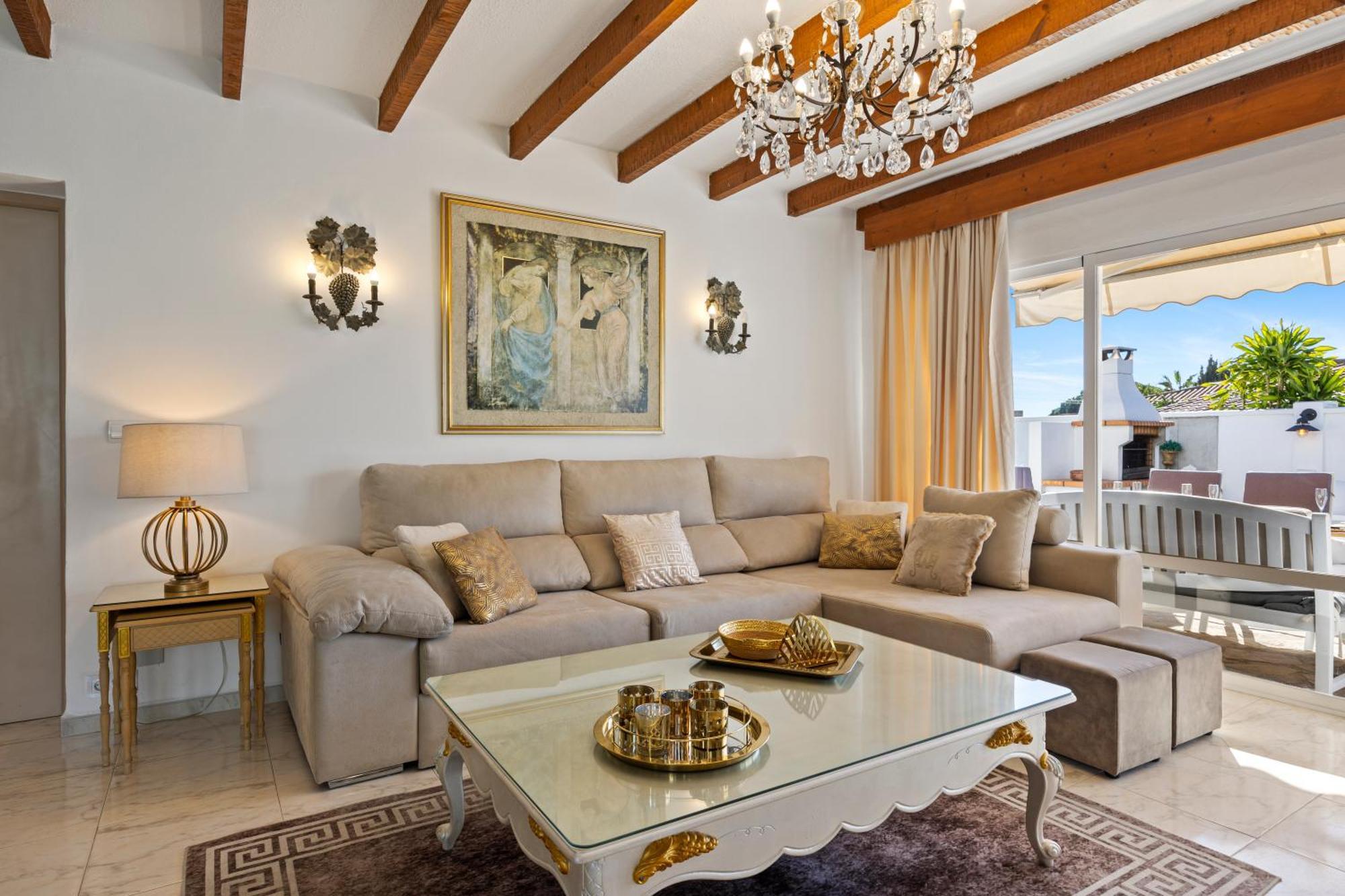 Villa Casacara Marbella Beachside Costabella -Spain Екстер'єр фото